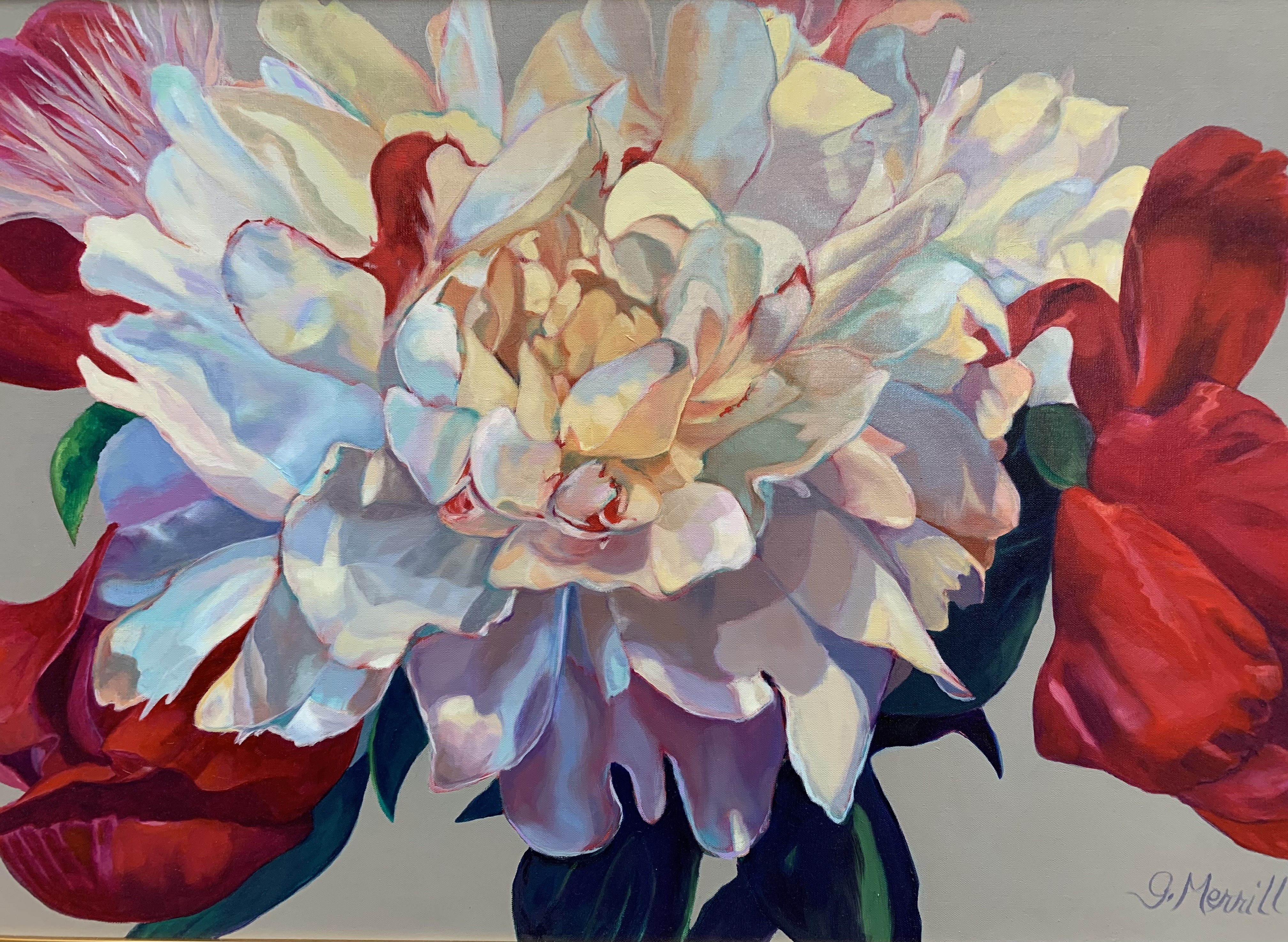White Peony Upclose