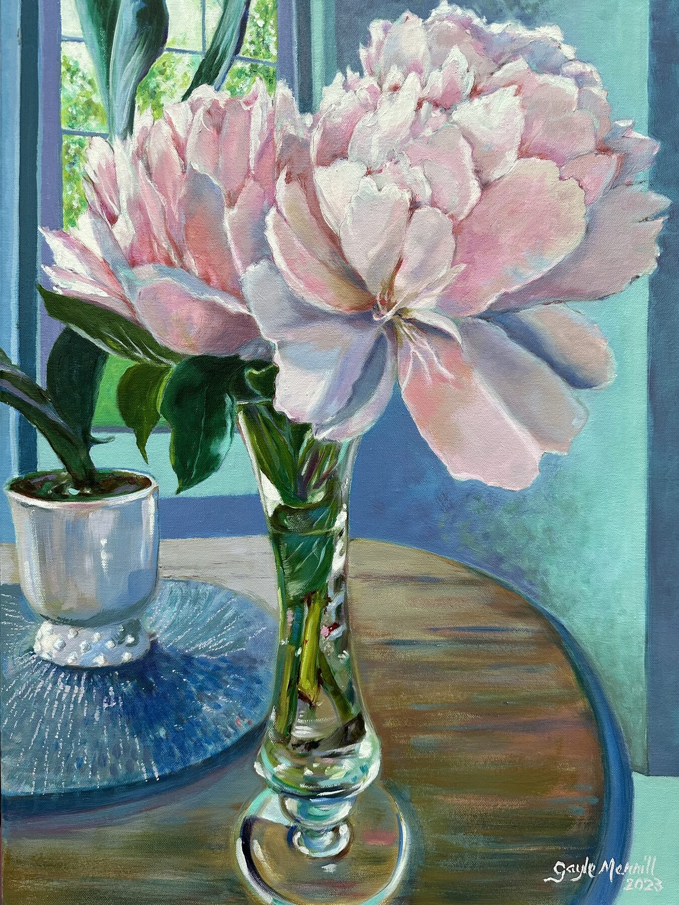The Softest Light, oil painting by Gayle Merrill