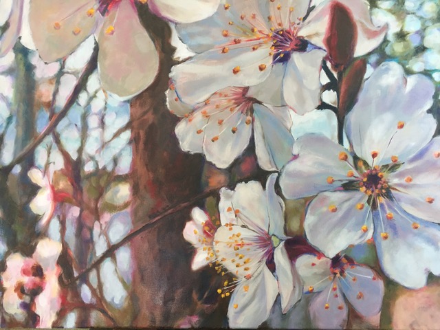 Brown Flowering Tree