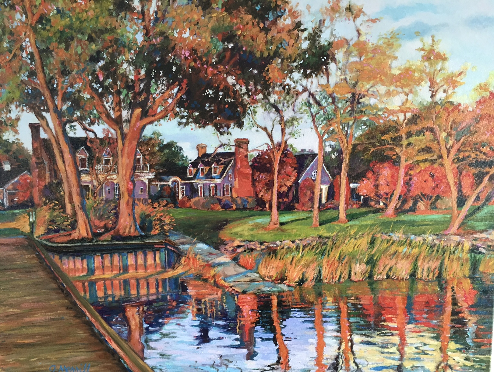 Sunset at Riverview